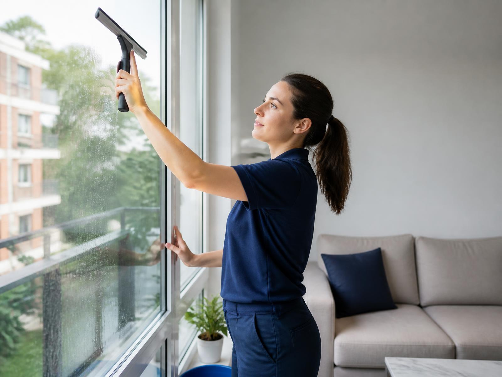 Glasreinigung und Fensterreinigung